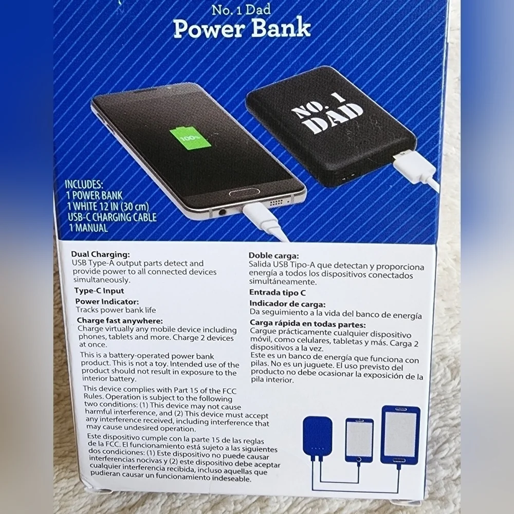 NWT Black Power Bank 